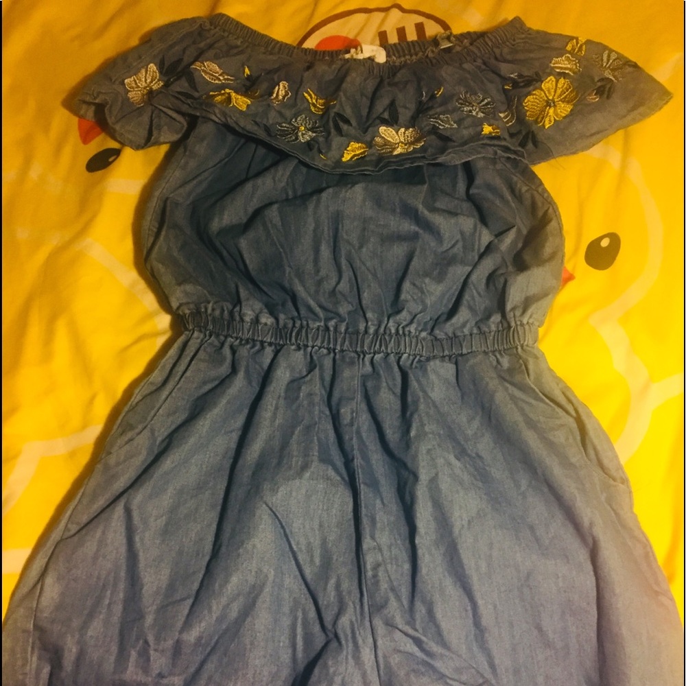 Embroidery Romper